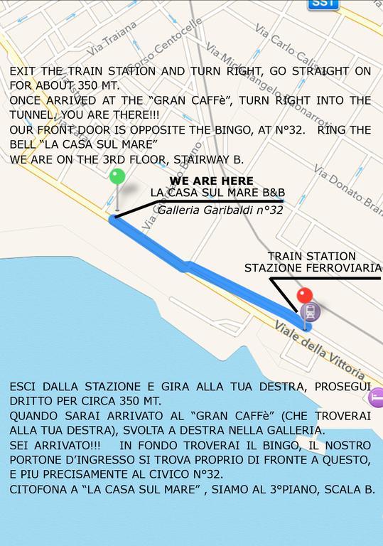 La Casa Sul Mare Bed & Breakfast Civitavecchia Luaran gambar