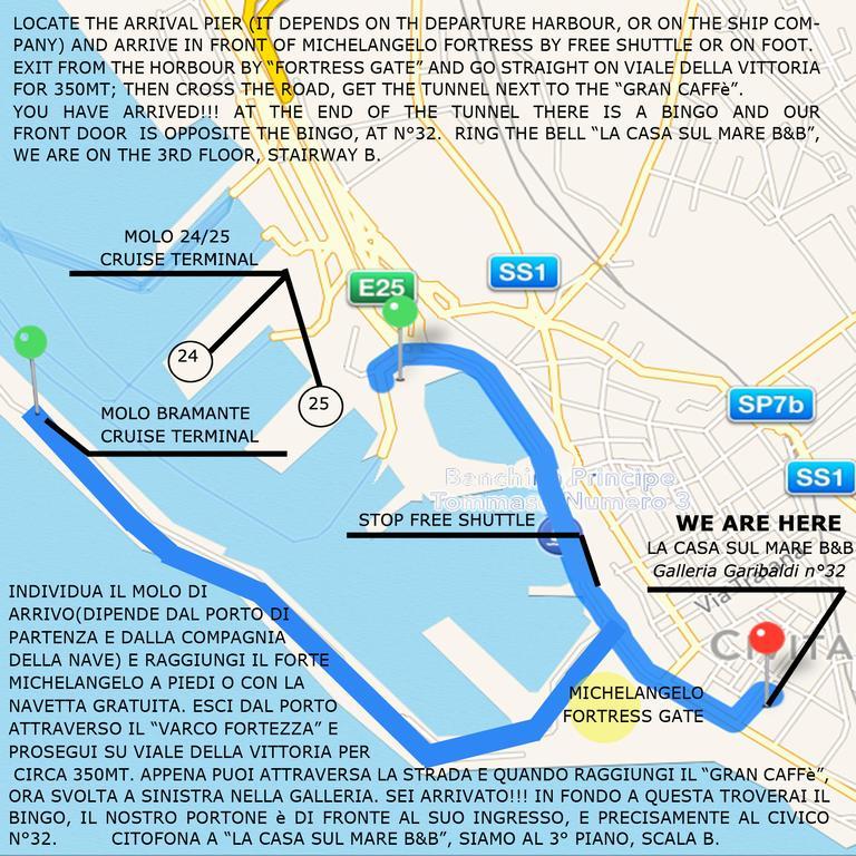 La Casa Sul Mare Bed & Breakfast Civitavecchia Luaran gambar